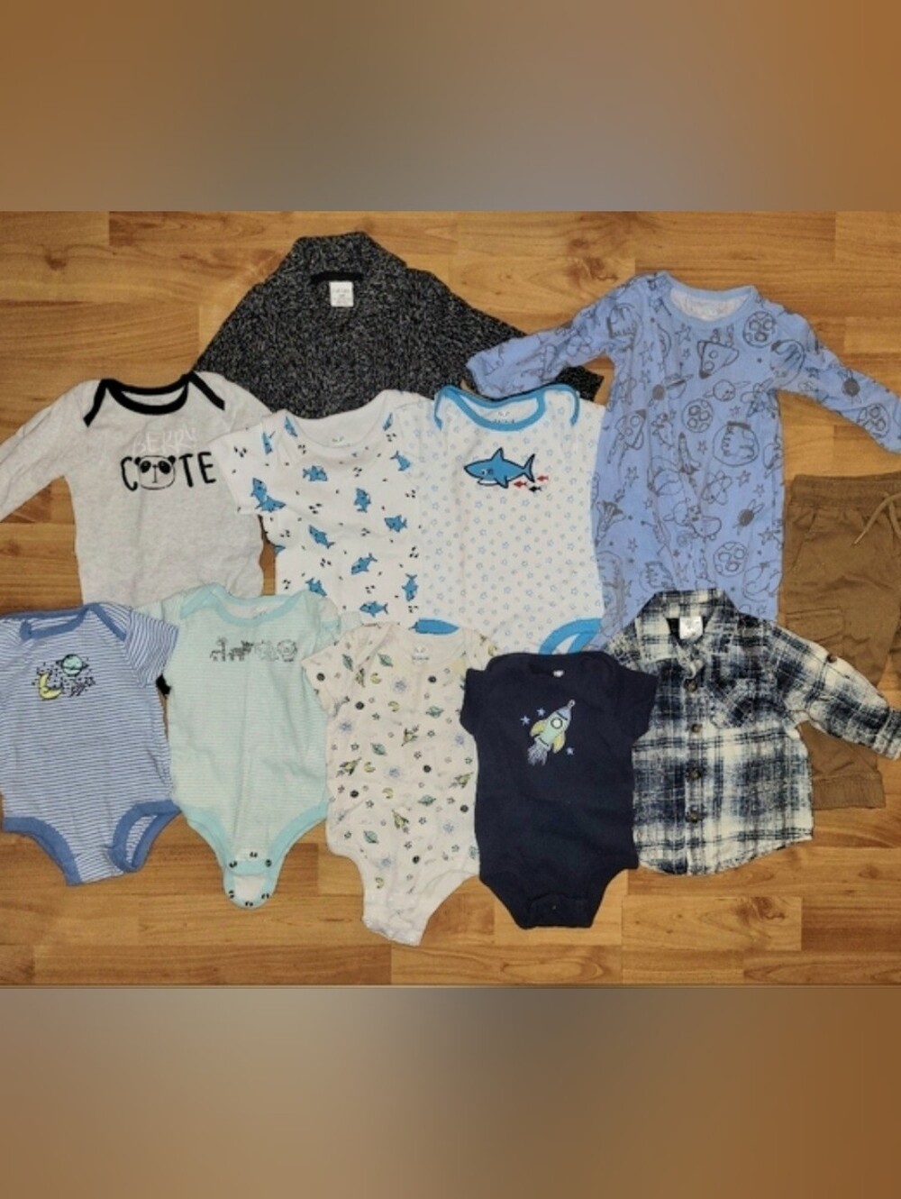 3-9M Kids Bundle Okie Dokie And Rococo 10 Pieces 3-9 months